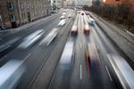 Københavnsk biltrafik på Åboulevarden