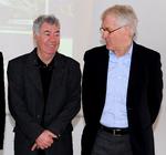 våbenhvile. Hverken Egil 'Drillo' Olsen eller Morten Olsen agter at antænde lunten til en ordkrig inden lørdagens EM-kamp. 