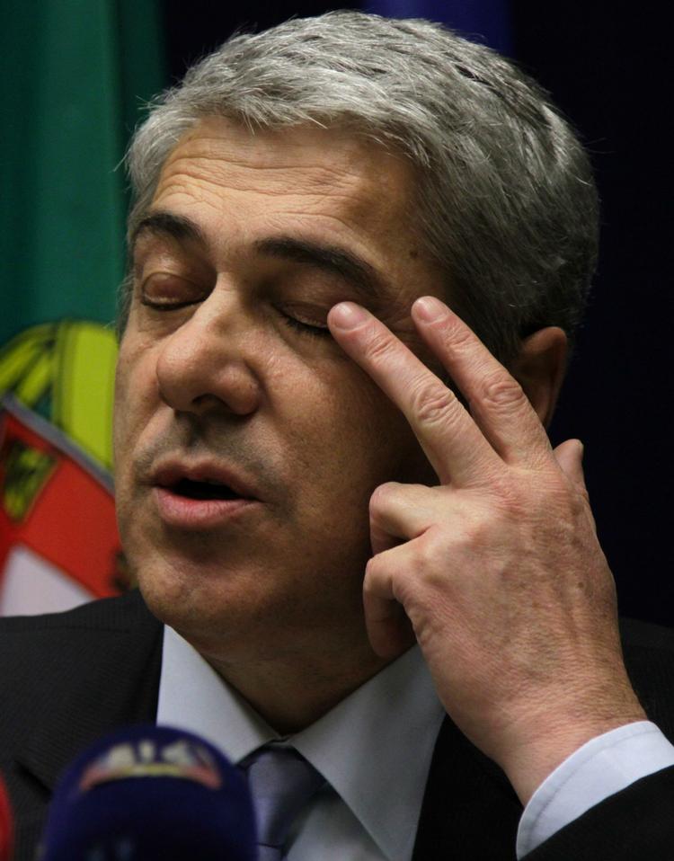 Farvel. Portugals premierminister José Socrates har trukket sig som regeringsleder. Det giver store problemer for EU og europrojktet. 