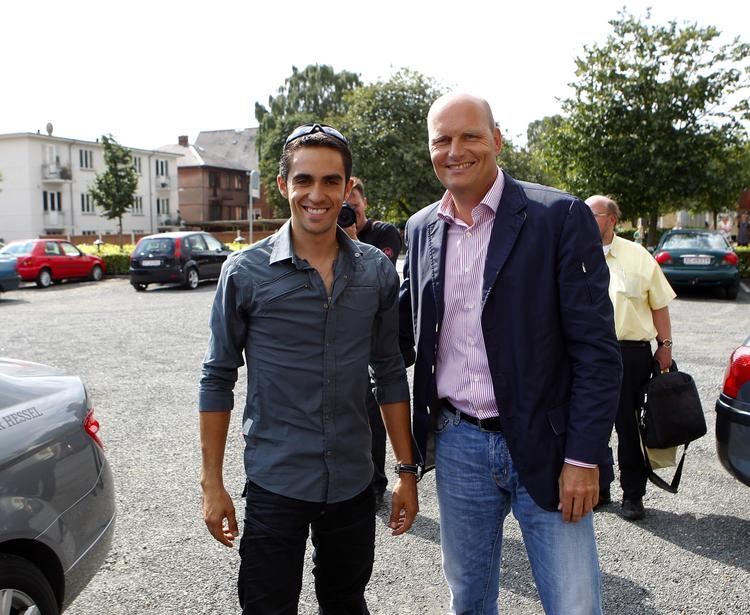 team. Har Bjarne Riis (t.h.) købt katten i sækken? 