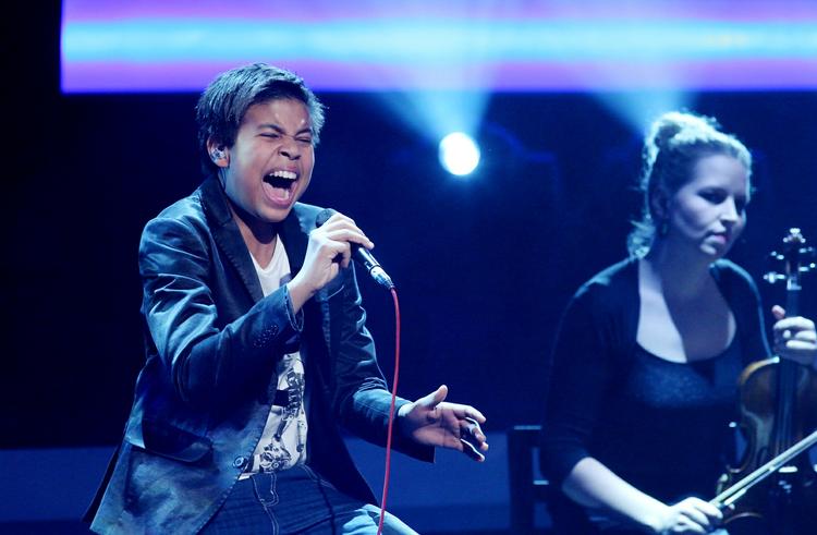 Finale. Babou er blandt de tre artister, der kæmper for at vinde X Factor i år. 