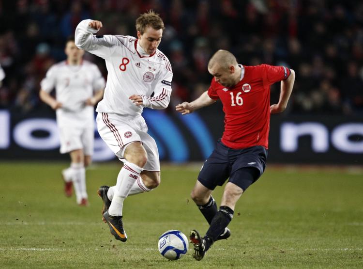 blodfattigt. Unge Christian Eriksen var enig i den kritik, han fik af landstræner Morten Olsen. 