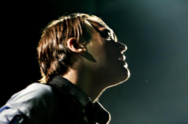 Ex-mormonen Win Butler fotograferet på Roskilde Festival 2007. 