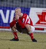 benhårdt. Rajko Lekic vil efter karrieren som fodboldspiller gå agent-vejen. 