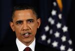 Leder. Præsident Obama talte om situationen i Libyen i en tv-transmitteret tale. 
