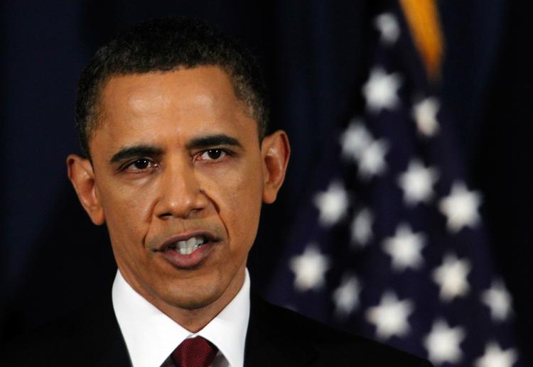 Leder. Præsident Obama talte om situationen i Libyen i en tv-transmitteret tale. 