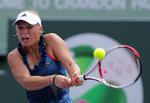 Taber. Caroline Wozniacki  virkede ikke helt på toppen af sit niveau. 