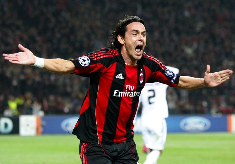 Inzaghi. Milan-spilleren har skabt frustrationer for de fleste forsvarsspillere i Serie A og Champions League. 
