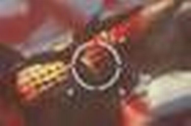I ' Bulletstorm ' får man point for, hvor kreativt man kan aflive fjenderne. 