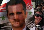 Demonstration. Præsident Assad vil i løbet af det næste døgn tale til nationen og meddele næste skridt. 