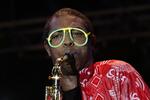 Afrofest. Den nigerianske musiker Femi Kuti vil sammen med sin lillebror give en dobbeltkoncert på årets Roskilde Festival. 