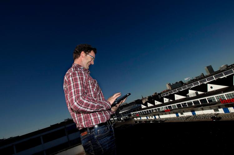 Udsyn. Jakob Mikkelsen og firmaet Greener Pastures sender to nye apps på gaden om måneden. Men han må sende mange nye kunder hjem i tænkeboks, fordi de mangler en idé med deres app.