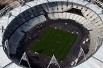 Flagskib. Det olympiske stadion i London har plads til 80.000 tilskuere. 