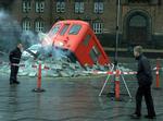 Narret. Ekstra Bladets aprilsnar på Rådhuspaldsen for nye år siden. 