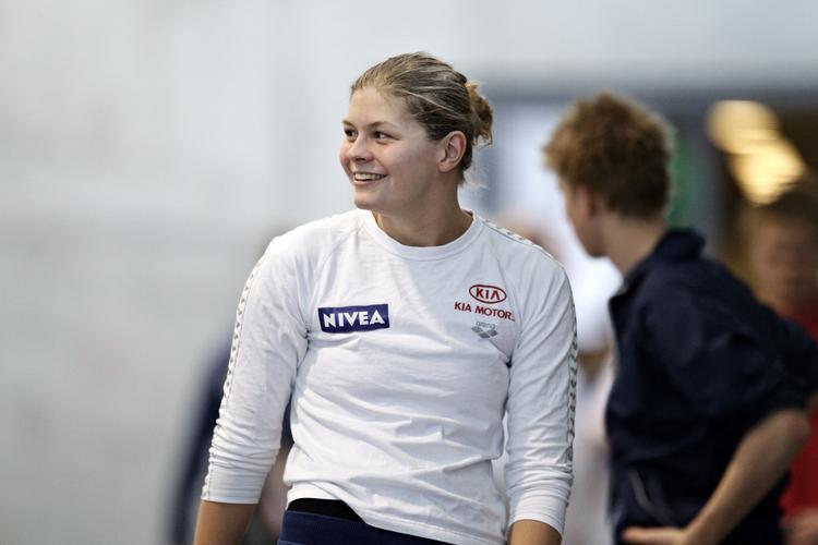 vm-klar. 400 meter fri gav Lotte Friis en VM-billet, men kun med en marginal på 0,05 sekund. 