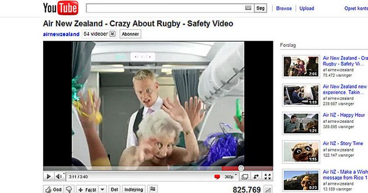 AMOKLØB. Se, hvad der der sker, når man fylder et fly med rugby-spillere og -fans. 