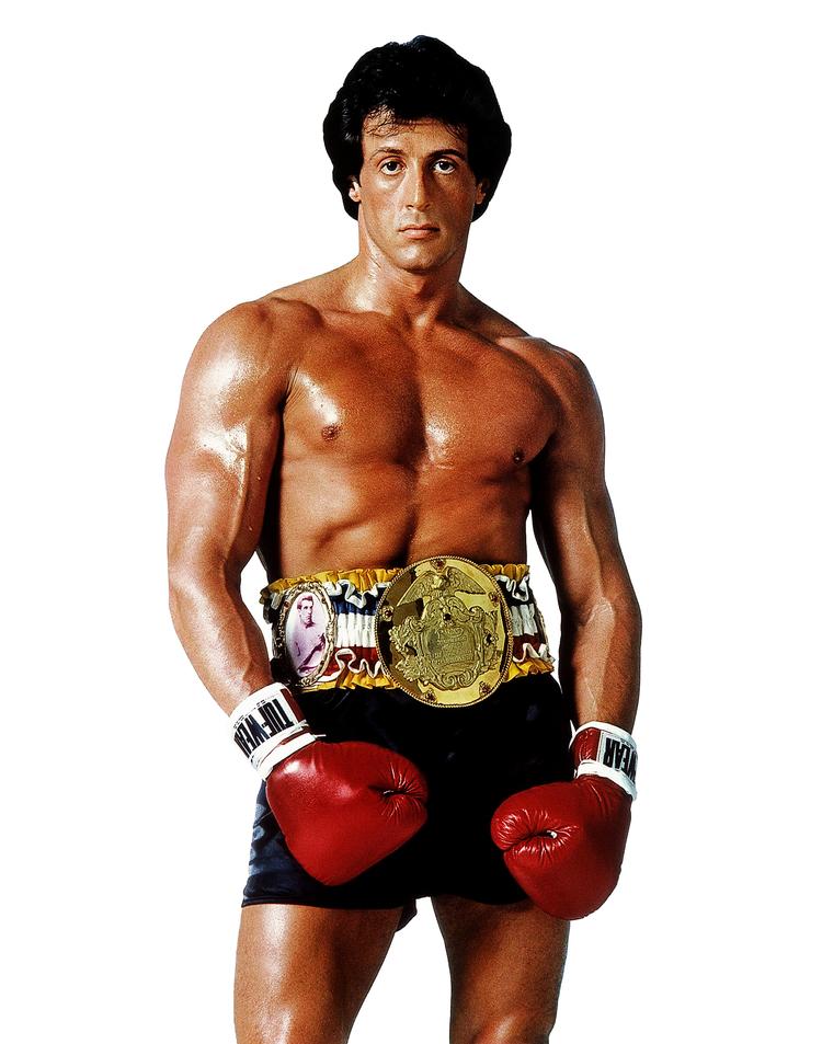 Stallone-mode. Man ser det for sig - pandebånd, ærmeløse undertrøjer, grå træningsdragter og militærbukser. 