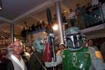 Dusørjæger. Figuren her fotograferet med uægte indmad til Star Wars-premiere i Imperial-biografen. 