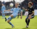 0-0. Randers FC havde klart flest chancer, da Rasmus Hansen (tv.) og Olafur Skulason fik et point hver. 