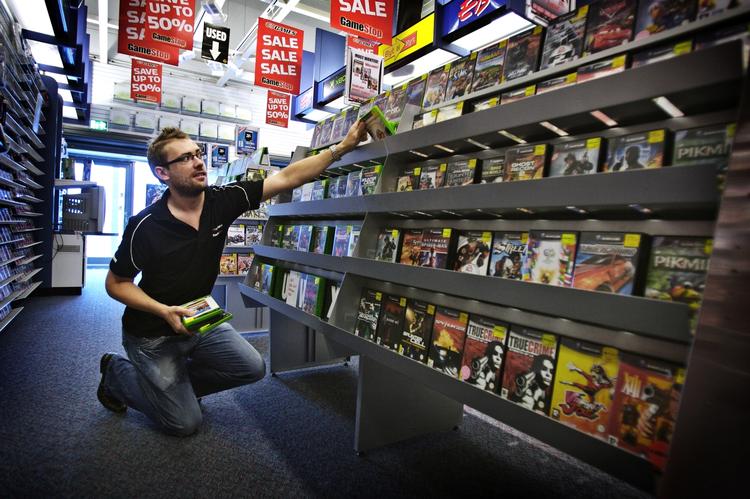 Støtte. Computerspil får en klækkelig sum i støtte fra Nordisk Ministerråd. Billedet er fra EB-Games i Fields Shoppingcenter. 