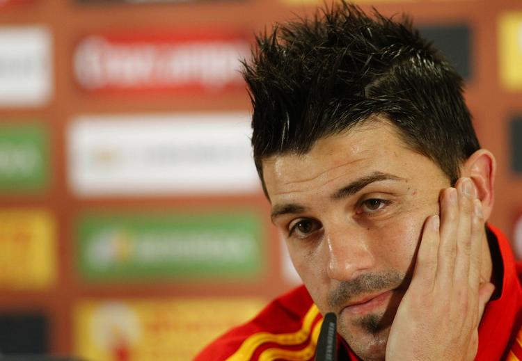 veloplagt. David Villa har været inde i en scoringskrise for FC Barcelona. Men den spanske rekordscorer vil på scoringslisten i kvartfinalen i Champions League. 