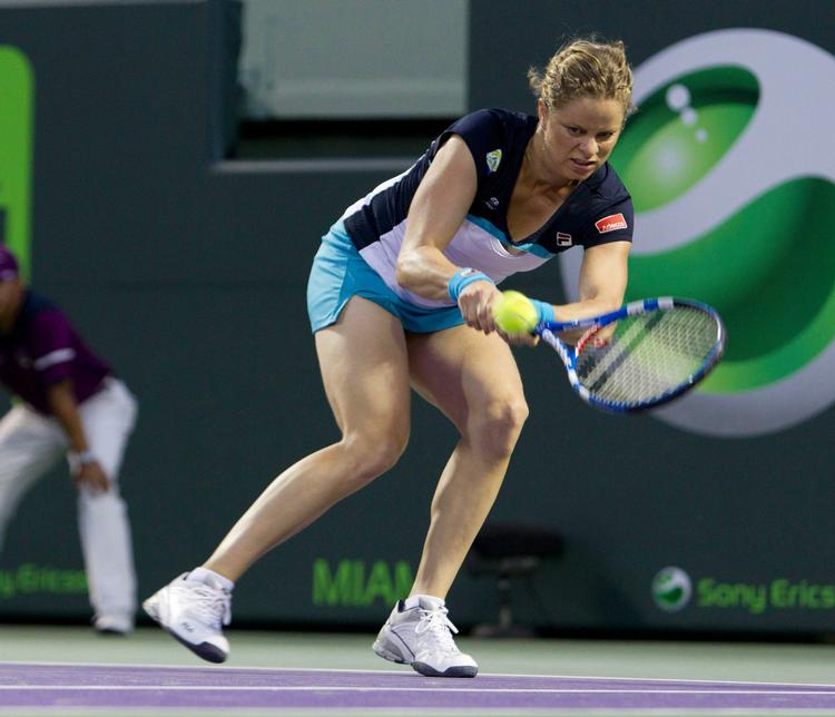 Skadet. Kim Clijsters kan ikke spille den kommende måned. 