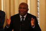 Overgivelse. Præsident Laurent Gbagbo vil snart opgive magten. 
