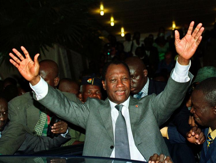 Sejrherre. Ouattara vandt præsidentvalget i Elfenbenskysten, men den afgående præsident Gbagbo nægter fortsat at anerkende nederlaget. 
