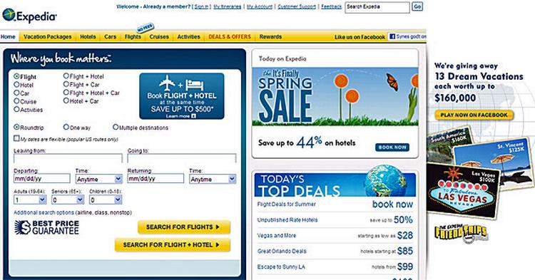 SØGEMASKINEN expedia.com lancerer nu en app, så brugerne kan søge hoteller direkte på mobilen. 