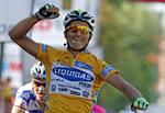 Daniele Bennati var i 2008 indehaver af den gule førertrøje under Vuelta Espana. Arkivfoto. 