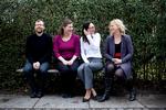 Kemispørgsmålene bliver besvaret af rådgivningspanelet fra Informationscenter for Miljø og Sundhed. Det er fra venstre Jacob Sørensen, Mia Birkhøj Kjærstad, Rikke Bille og Berit Asmussen. 