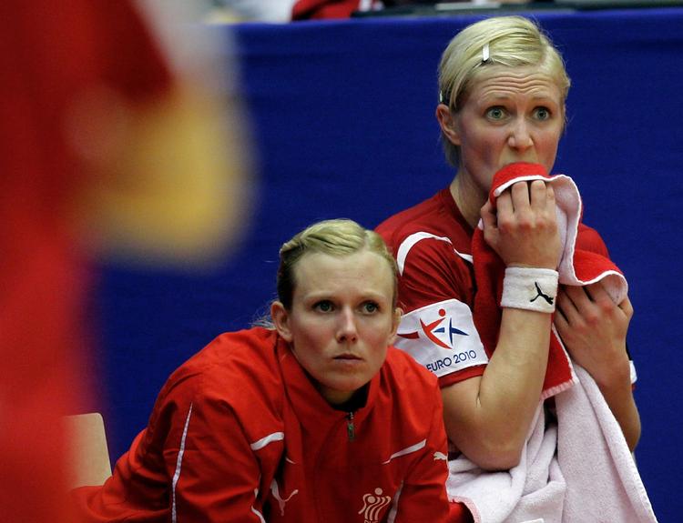 assistent. Rikke Skov (th) har også været indkaldt igen til landsholdet af Jan Pytlick på det seneste. 