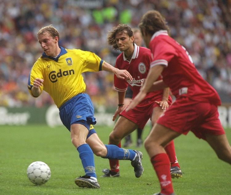 gentagelse. Brøndby og Liverpool spillede i 1997 træningskamp i Parken, hvor opgøret endte 1-1. 