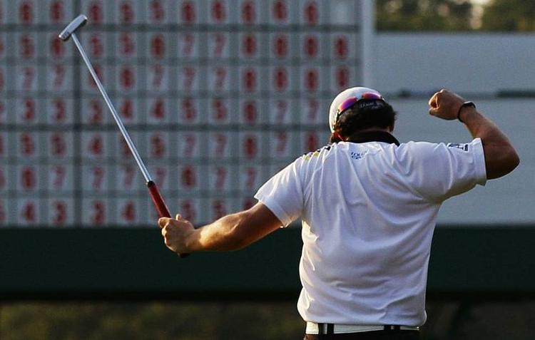 Favorit. Rory McIlroy skal gå eftertrykkeligt ned, hvis han skal fravristes sejren i US Masters. 