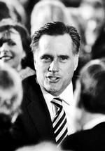 <b>Mitt Romney</b><br></br><b>Alder:</b> 64 år.<br></br><b>Baggrund:</b> Tidligere guvernør i Massachusetts, succesrig forretningsmand.<br></br><b>Styrker:</b> Uhyre erfaren og driftsikker politiker. Har erfaring fra forretningsverdenen, som kan være nyttig i en svær økonomisk tid, og har bevist sin evne til at vinde i demokratisk dominerede områder.<br></br><b>Svagheder:</b> Mangler karisma og er mormon, hvilket kan skræmme nogle kristne vælgere væk. Stod i Massachusetts bag en sundhedsreform, der minder meget om Obamas reform, som republikanerne hader. 