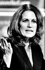 <b>Michelle Bachman</b><br></br><b>Alder:</b> 54 år.<br></br><b>Baggrund:</b> Medlem af Repræsentanternes Hus.<br></br><b>Styrker:</b> En af grundlæggerne af Tea Party-bevægelsen og kendt for sine hårde angreb på Obama. Stor tilstedeværelse på de konservative tv-stationer.<br></br><b>Svagheder:</b> Vanskeligheder ved at tiltrække uafhængige og moderate vælgere på grund af sine yderligtgående holdninger. Har været oppe at toppes med den republikanske partiledelse gentagne gange. 