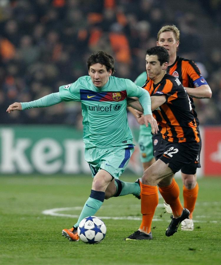 unik. Lionel Messi var også ustoppelig i Ukraine. 