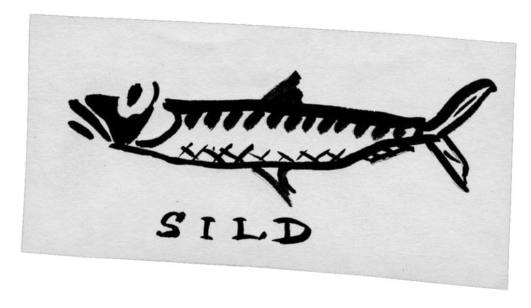 Sild. Tegning: Claus Nørregaard 