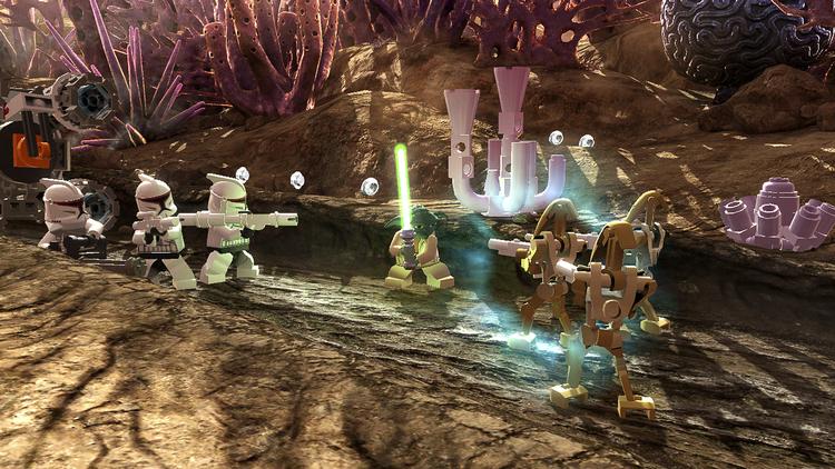 The Clone Wars. Tredje spil i Legos række af 'Star Wars'-spil er charmerende. Men desværre bliver humoren hurtigt for stiv i betrækket. PR-fotos 