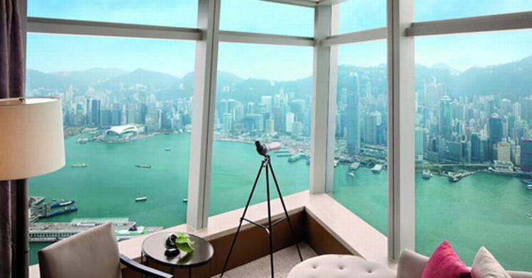 UDSIGT. Man skal ikke lide af højdeskræk, hvis man skal overnatte på hotellet. 