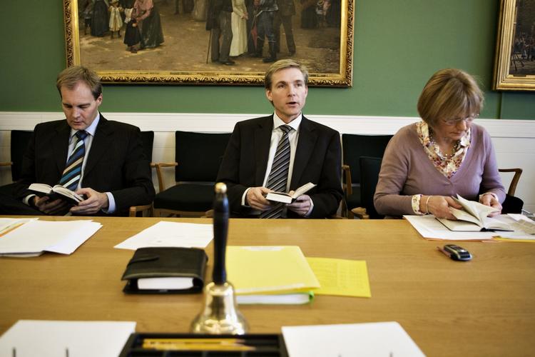 Minister. Partiformand Pia Kjærsgaard lægger ikke skjul på, at målet er ministerposter efter folketingsvalget: »Det vil være kronen på værket«, udtalte hun triumferende sidste sommer. (Arkivfoto) 
