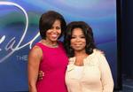 veninder. USA's førstedame Michelle Obama stiller for tredje gang op til interview hos Oprah Winfrey i slutningen af april. 