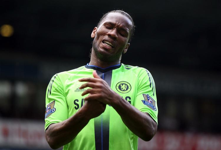 MÅLSCORER. Målet til 1-1 blev scoret af Didier Drogba. 