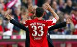 hattrick. Med målene til 2-0, 3-0 og 4-0 scorede Mario Gomez hattrick i første halvleg. 