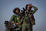 Der er stadig ikke amnge billeder i omløb fra Misrata. disse oprørere kæmper ved byen Ajdabiya. 
