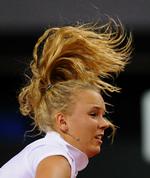 revanche. Sidste år tabte Caroline Wozniacki sin første kamp i Stuttgart. 