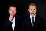 Intimt. 'Casper &amp; Frank. Nu som mennesker' hedder det nye show med Casper Christensen og Frank Hvam. 