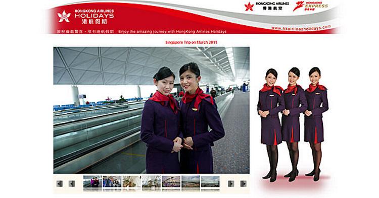SØDE ser de ud, men kabinepersonalet fra Hong Kong Airlines bruger kung-fu til at neutralisere fulde passagerer. 