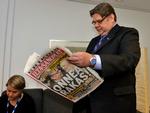 STORSEJR. Det finske parti Sannfinländernas frontmand fik flest stemmer ved gårsdagens valg i Finland. 