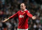 Øv. Manchester United's Wayne Rooney missede målet mod Newcastle. 